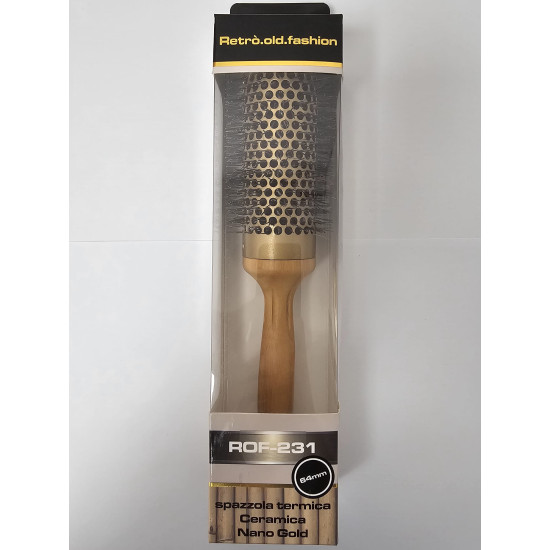 PERIE TERMICĂ CU MÂNER DE LEMN 64MM